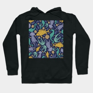 Aquatic Life Design Hoodie